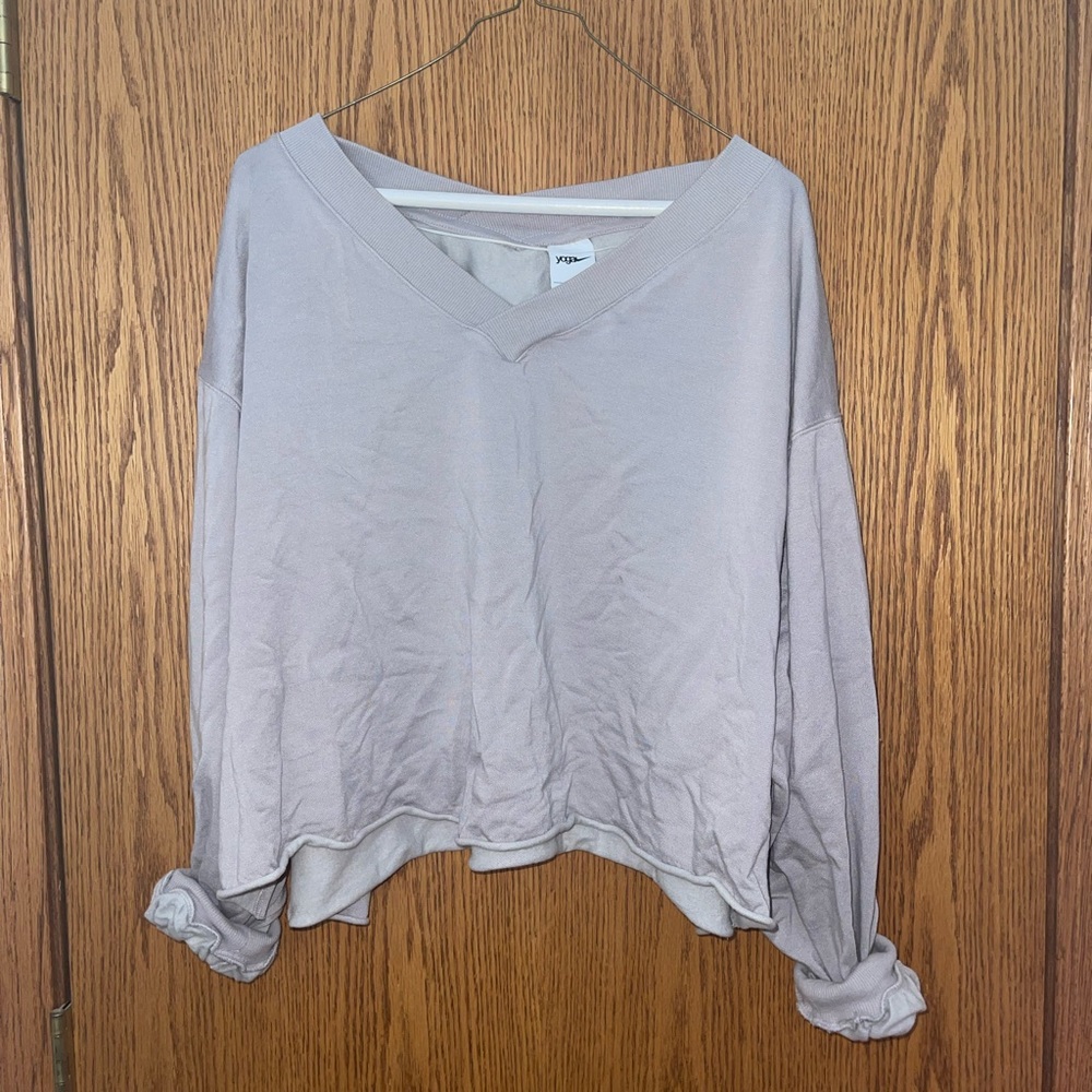 Nike yoga crew neck